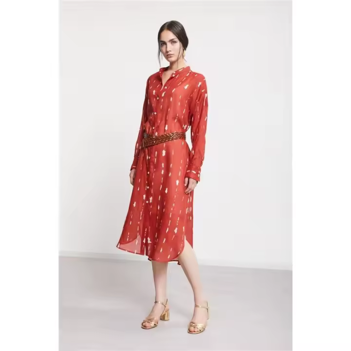 Otto D Ame Vestido Camisero Midi - Otto D Ame - 1