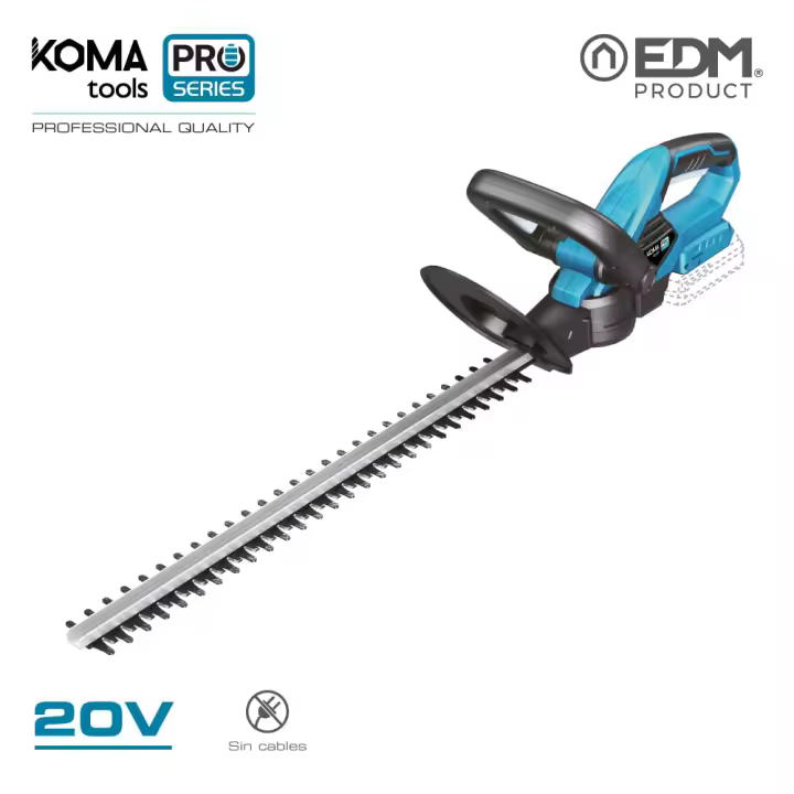 Cortasetos 20v (sin bateria y cargador) 19,5x75cm koma tools pro series battery - 1