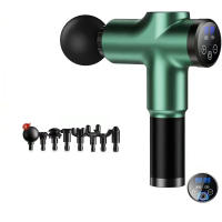 Pistola De Masaje Profundo Portátil Para Cara Y Muslos Del Cuerpo Alivio Del Dolor Muscular De La Espalda Y El Cuello Material Compuesto - details 11