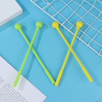 2pcs/set De Palmas De Batería De 20cm Para Adultos Y Niños Mallets De Goma Y Plástico Instrumentos De Ritmo - details 9