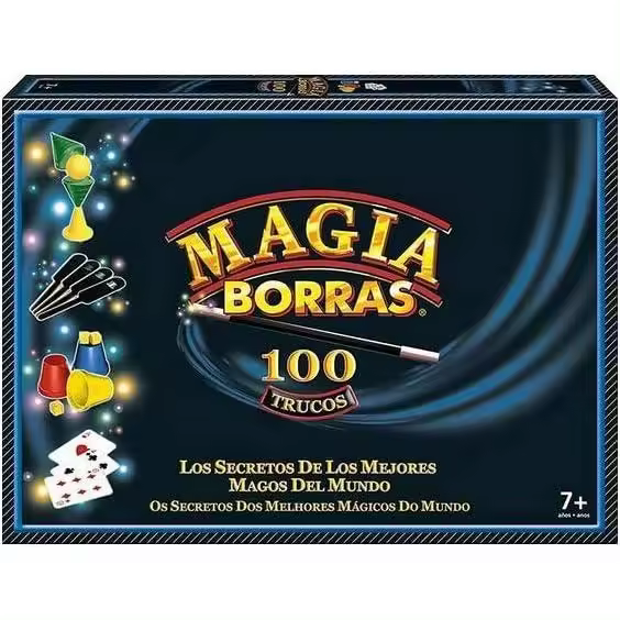 Educa Borras - Magia Clásica con los 100 Trucos más Originales y Divertidos, Los aprendices de Mago encontrarán un Manual con Todos los Trucos explicados Paso a Paso, A Partir de 7 años - 1
