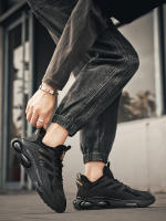 Zapatos De Correr Para Hombre 2024 Calidad Superior Transpirables Moda Invierno Con Lining De Peluche Cálido Comodidad Clásicos Casuales Con Punta Redonda Material Superior Artificial - details 8