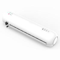 Máquina De Laminado De Escritorio A4 Con Cortadora De Papel Sistema De 2 Rodillos Calor Y Frío Ancho Máximo 9 Pulgadas - details 10