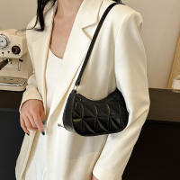 Bolso De Hombro Para Mujer En Cuero Sólido Retro Casual Bolso De Compras Con Cierre De Cremallera Bolsa De Mano Fashion - details 10