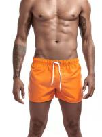 Shorts De Natación Para Hombres Quick Dry Con Cinturón Ajustable Y Bolsillos Conjunto De Baño Transpirable Para Surf Y Playa Verano - details 8