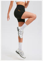 Pantalones deportivos de fitness para correr, maratón, pantalones cortos de tres cuartos - details 5