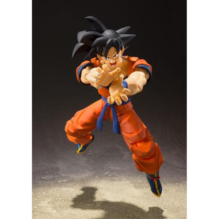 Figura Son Goku Saiyan Raised On Earth 14 cm Dragon Ball Z SH Figuarts Re-Run