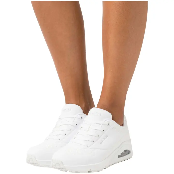 Calzado Sportswear marca Skechers modelo 73690-W para mujer en color blanco - 1