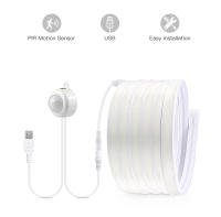 Tira De Luz LED COB Con Sensor De Movimiento PIR USB Para Iluminación Neón Debajo De Armario Cocina Biblioteca Y Pasillo - details 10