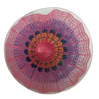 Juego De 6pcs Bolas De Badminton Para Entrenamiento Plástico Accesorios Deportivos Para Jugar Shuttlecock Material De Cabeza Poliéster Espumado - details 6