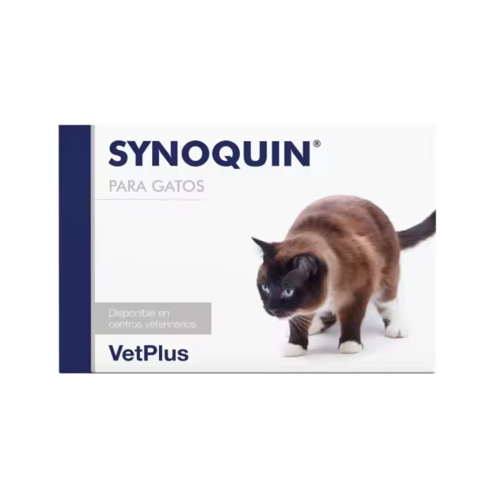 VETPLUS - Synoquin Gatos (90 Cápsulas) - Condroprotector para Gatos - 1