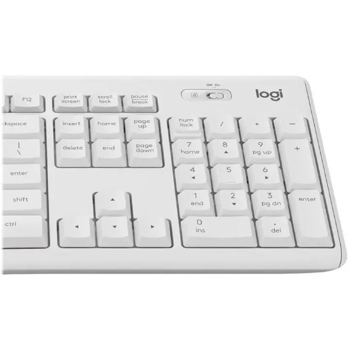Teclado y Ratón Inalámbricos Logitech Silent Touch MK295/ Blanco - 1