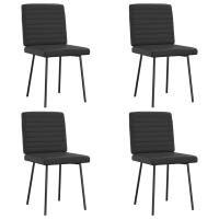 vidaXL Sillas de comedor 4 unidades cuero sintético en color Blanco/Capuchino/Gris y más | cómodas modernas ergonómicas para comedor cocina salón hogar - details 4