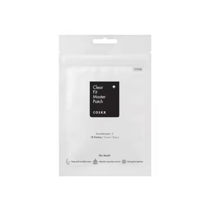 COSRX PARCHES GRANITOS - MASTER PATCH CLEAR FIT 18 PATCHES - 1