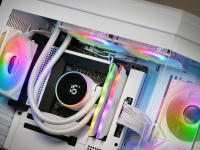 Mars Gaming ML-LCD240, Refrigeración Líquida AIO, TDP 500W, 2x Ventiladores FDB ARGB 120mm, Pantalla LCD con Monitoreo de Temperatura, Bomba Opti-Chamber 3rd Gen, Multisocket Universal, Sistema de Refrigeración Líquida PC Negra o Blanca - details 0
