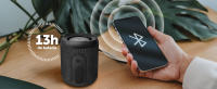 Vieta Pro Altavoz Bluetooth Potente inalámbrico, Radio FM, Resistente al Agua, 13H Batería, Micrófono, Aux-In, USB-C, TWS | Altavoz Portátil Pequeño Autoamplificado Sun Negro - details 3