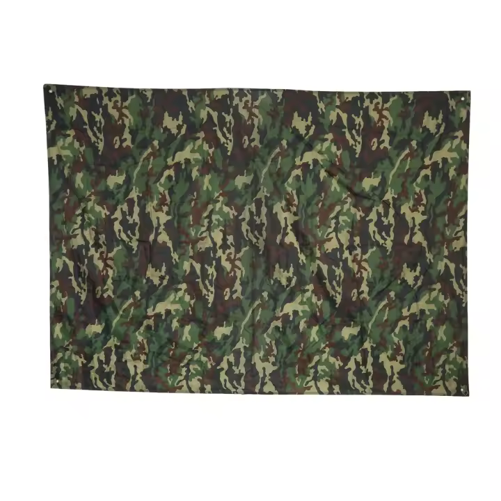 Manta De Tienda De Agua Impermeable Y Ligera De Camuflaje Para Exteriores Cubierta Protectora Portátil Para 3-4 Personas - 1
