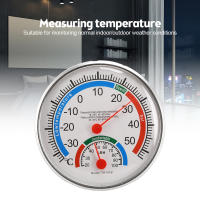 Mini Termómetro Y Higrómetro Redondo Indicador De Humedad Y Temperatura Para Interior Oficina Rango -30℃-50℃ 20%-100% Monitor Digital De Tamaño 13*13*2cm - details 4