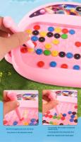 Tablero De Dibujo Magnético Para Niños Con Pluma Y Cuentas Juguete Educativo Sensorial Montessori Regalo Para Niños Y Niñas - details 5
