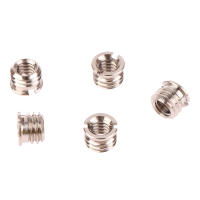 5Pcs Convertidor De Tornillos Para Cámara 1/4 a 3/8 Pulgadas Adaptador Rápido Tornillo De Montaje De Trípode Acero Inoxidable Duradero Y Ligero Anticorrosión - details 1