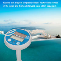 Termómetro Solar Inalámbrico Para Piscina Con Pantalla LCD Digital Impermeable Medidor De Temperatura Para Bañeras Y Estanques - details 2