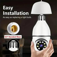 Cámara De Vigilancia WiFi 5MP 5G Doble Banda Con Visión Nocturna Y Voceo Bidireccional AI Detección De Humanos Cámara E27 Zoom Surveillance Cam Yiiot - details 5
