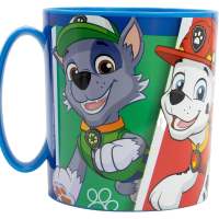 Paw Patrol - Taza vaso de 350 ml apta para microondas con diseño Patrulla Canina para niños y niñas, resistente y divertida para desayunos y meriendas - details 2