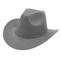 Sombrero De Vaquero Occidental Para Escenario Y Uso Exterior Protección Solar Estilo Étnico Tíbetano Panamá Francés Retro Unisex - details 11