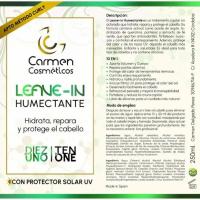 Carmen Cosmeticos Leave-in Humectante 250ml Acondicionador sin Aclarado Hidrata Protege con Filtros Solares Cuidado Capilar Metodo Curly - details 3