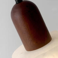 Nueva Cabeza De Cama De Mármol Con Candelabro Retro Chino Luz De Lujo Cable Luz De Sensación Avanzada Wabi-Sabi Para Dormitorio Master - details 5