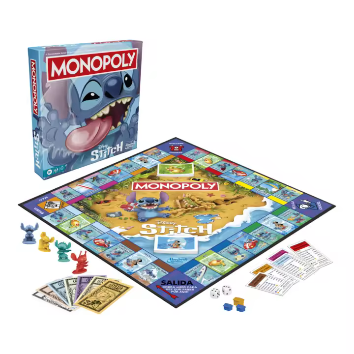 Juego de mesa monopoly stitch - 1