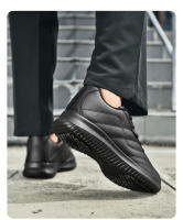 Zapatos De Cocina Para Hombres Antideslizantes Impermeables Y Resistentes Al Aceite Para Cuatro Estaciones Moda Casual Deportivos Transpirables Para Exteriores - details 17