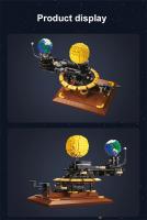 Bloques De Construcción MOC City Solar System 865 Piezas Juguete Educativo Para Niños Experimento Científico Reloj Sol Y Tierra Regalos Para Niños Y Adolescentes - details 8