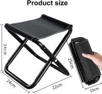 Taburete Plegable Portátil Taburete Plegable para Exterior Pequeño Taburete Plegable Portátil Mini Sillas Plegables para Acampar al Aire Libre Taburete Portátil para Acampar Pescar Hacer Picnic Viajar - details 0