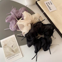 Nova Diadema De Encaje Y Malla Coreana Para Mujeres Diadema De Cinta Dulce Para Niñas Accesorios De Pelo Diarios Elásticos De Goma - details 1