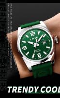 Reloj Deportivo De Silicona Para Hombre LIGE Marca Reloj Militar De Cuarzo Cronógrafo Reloj Masculino Resistente Al Choque Y Luz - details 9