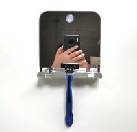 Espejo De Viaje Inquebrantable Y Sin Niebla Con Gancho Para Afeitado Y Succión Para Baño Espejo De Lavabo Para Pared Sin Niebla - details 8