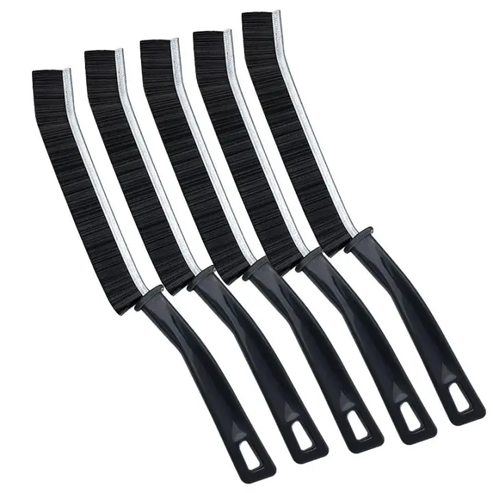 Cepillo De Limpieza Para Rincones Finos Juntas De Azulejos Herramientas De Limpieza Para Ventanas Cocina Baño WC De Microfibra - 1