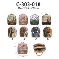 Mochila Sweet Candy C-303 (31x26.5x12 cm) – Diseño Multi-Compartimento con Cierres de Cremallera  Ideal para Organización y Estilo Diario - details 8