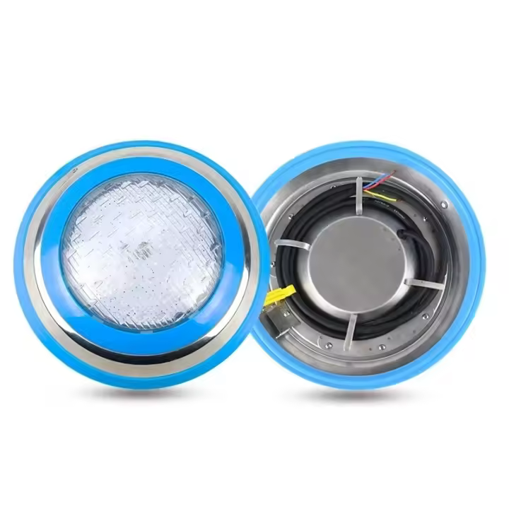 Luz Submarina LED Inalámbrica IP68 Acero Inoxidable 6W 9W 24W 36W 54W Azul Impermeable Lámparas Para Piscina AC12V RGB - 1