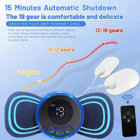 Masajeador De Cuello Inteligente Portátil Relajante Y Alivio De Fatiga Versión Recargable Meridian Massager Para El Cervical - details 1