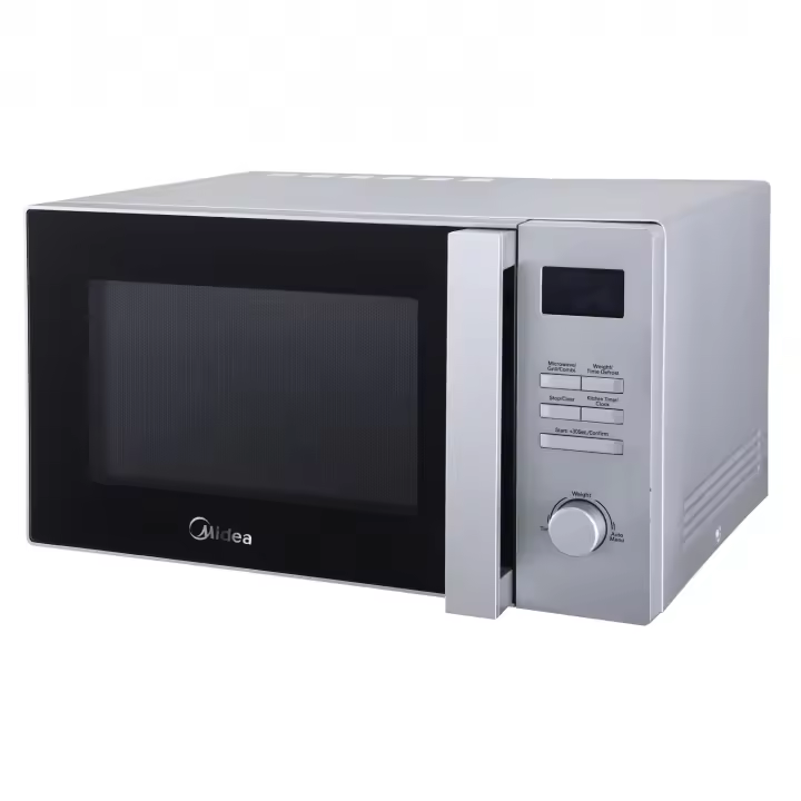Microondas Midea MCM259GDWT - 25 litros - Grill - Blanco - Libre instalación - 900W - 1.000W - Electrónico - 30.6x51.3x41 cm - 1