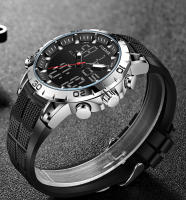 Reloj De Pulsera De Lujo Para Hombre FOXBOX Deportivo Dual Display Quartzo Impermeable Militar Con Caja Regalo Reloj Digital Electrónico - details 3