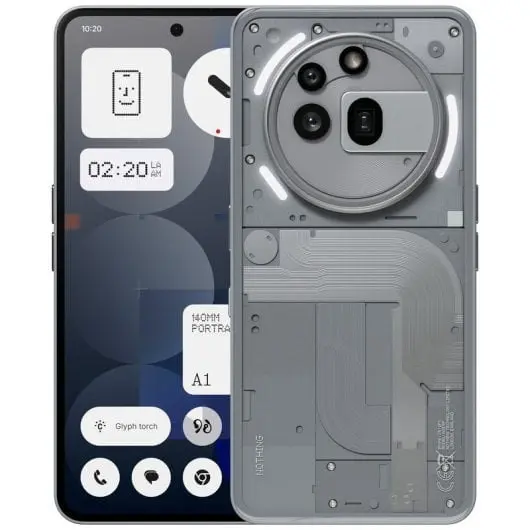 MOVIL SMARTPHONE NOTHING PHONE (3A) PRO 12/256GB GREY - 1