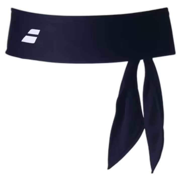 Banda para la Cabeza Babolat Tie para unisex en color negro - 1