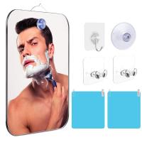Espejo De Acrílico Antiniebla Para Ducha Espejo De Aseo Inquebrantable Portátil Viaje Accesorios De Baño Modernos 6 Pulgadas - details 6