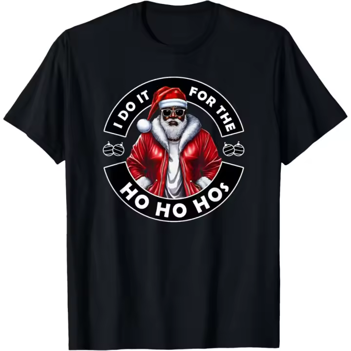 Camiseta de Manga Corta, 100% Algodón, Ropa Unisex para Hombres y Mujeres en 5 Tallas, Camiseta Negra ESTAMPADA, Cuello redondo. - 1