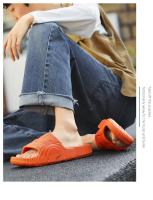 Sandalias De Lujo Para Hombre Zapatos De Verano Blancas Planas Confortables Para El Exterior EVA Suave Talla Verdadera - details 16