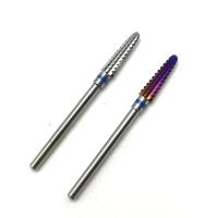 HYTOOS Bit De Taladro Para Uñas De Carburo Tungsteno Cono Para Limpieza De Cutícula Accesorio De Manicura Herramienta De Pulido Rotatorio - details 4