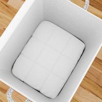 Caja De Almacenamiento Para Edredones Organizador a Prueba De Polvo Contenedor Ecológico De Plástico Espacio Ahorrador Para Ropa Y Sábanas - details 11
